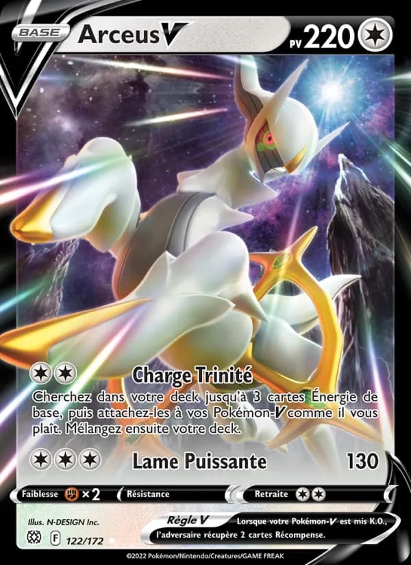 Arceus V 122 — Stars Étincelantes