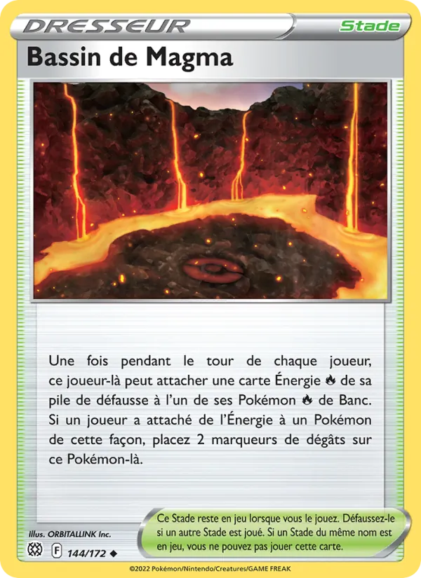 Bassin de Magma 144 — Stars Étincelantes