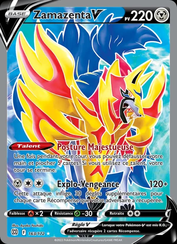 Zamazenta V 163 — Stars Étincelantes