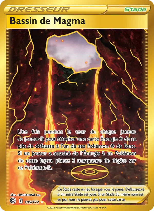Bassin de Magma 185 — Stars Étincelantes