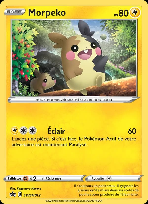 Morpeko SWSH012 — Promo SWSH