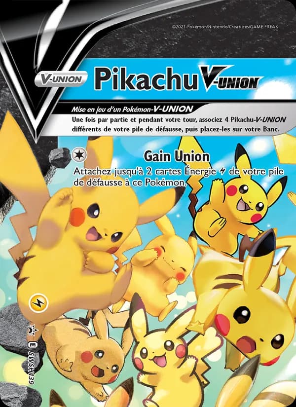 Pikachu V-UNION SWSH139 — Promo SWSH