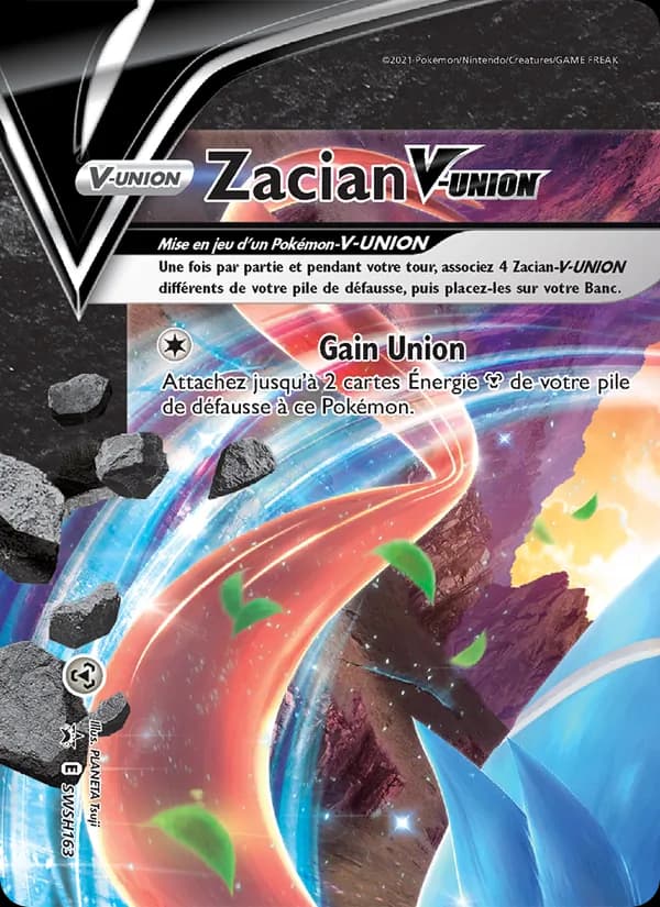 Zacian V-UNION SWSH163 — Promo SWSH