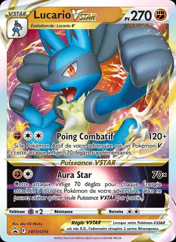 Lucario VSTAR SWSH214 — Promo SWSH