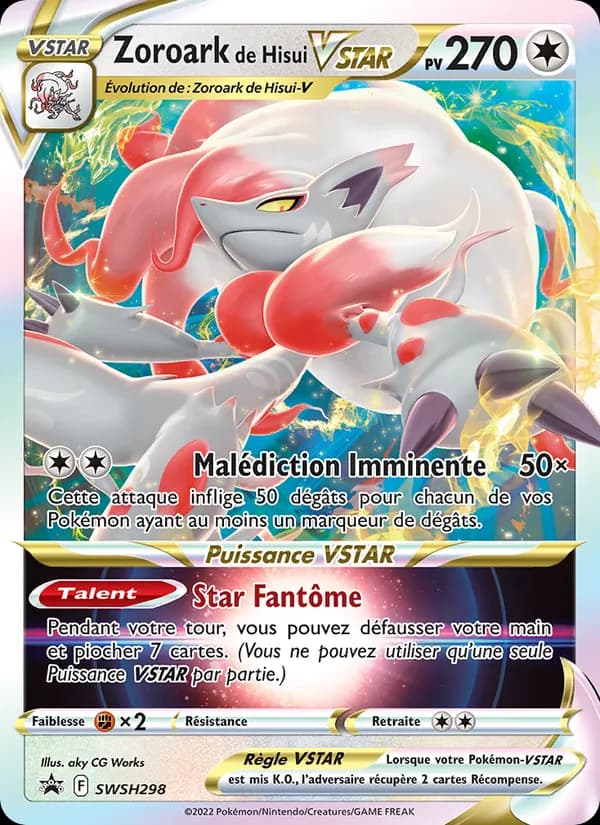 Zoroark de Hisui VSTAR SWSH298 — Promo SWSH