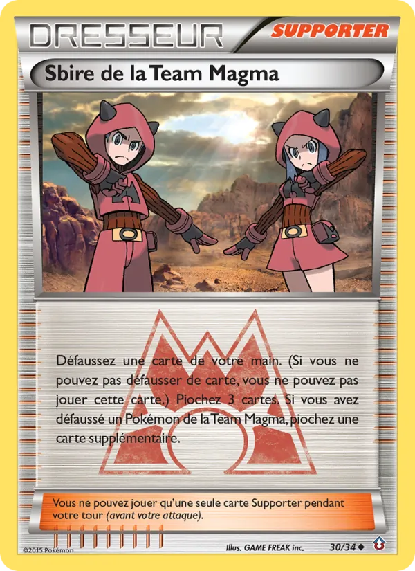 Sbire de la Team Magma 30 — Double Danger