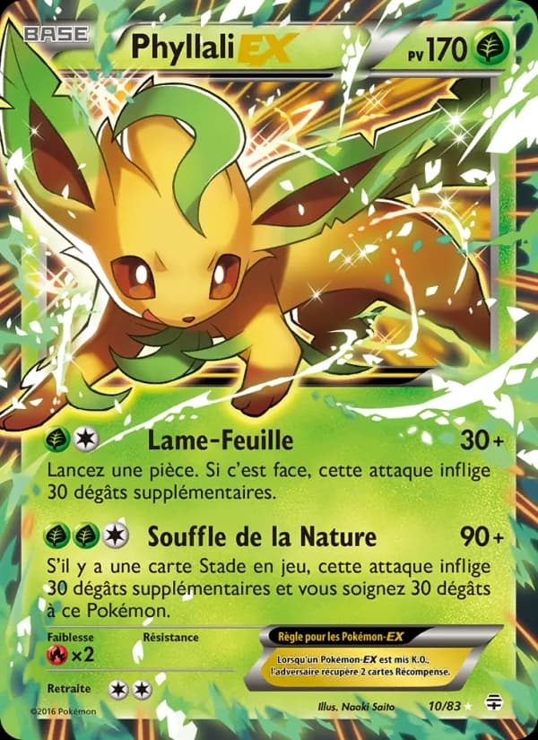Phyllali-EX 10 — Générations