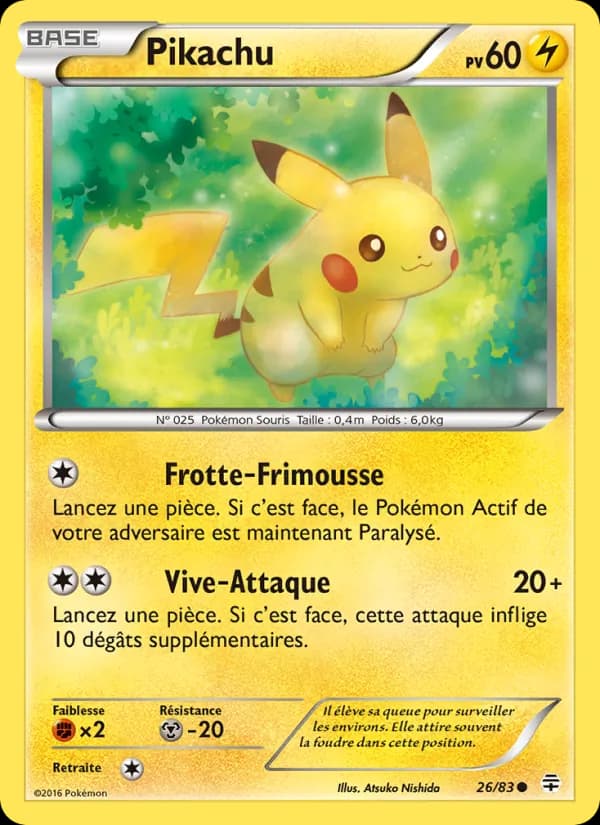 Pikachu 26 — Générations