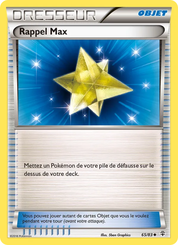 Rappel Max 65 — Générations