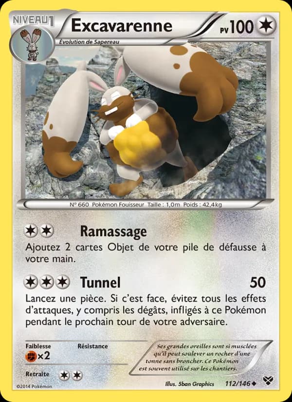 Excavarenne 112 — XY