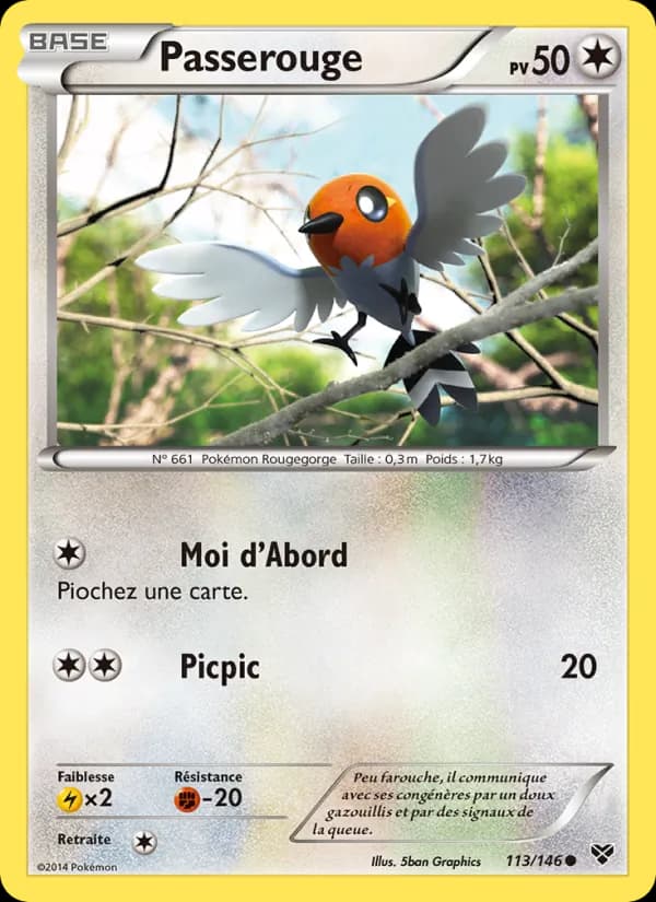 Passerouge 113 — XY