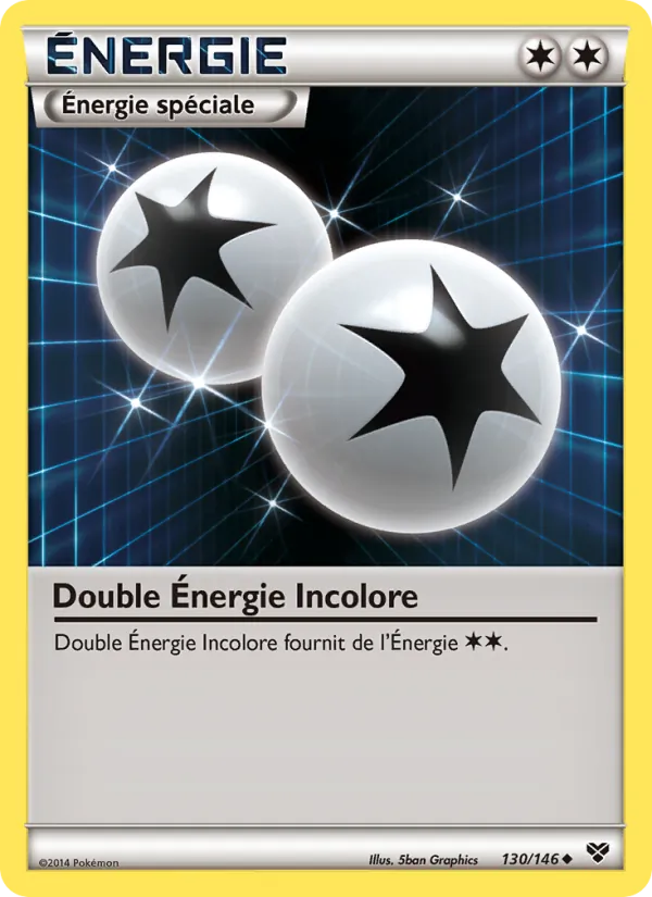 Double Énergie Incolore 130 — XY