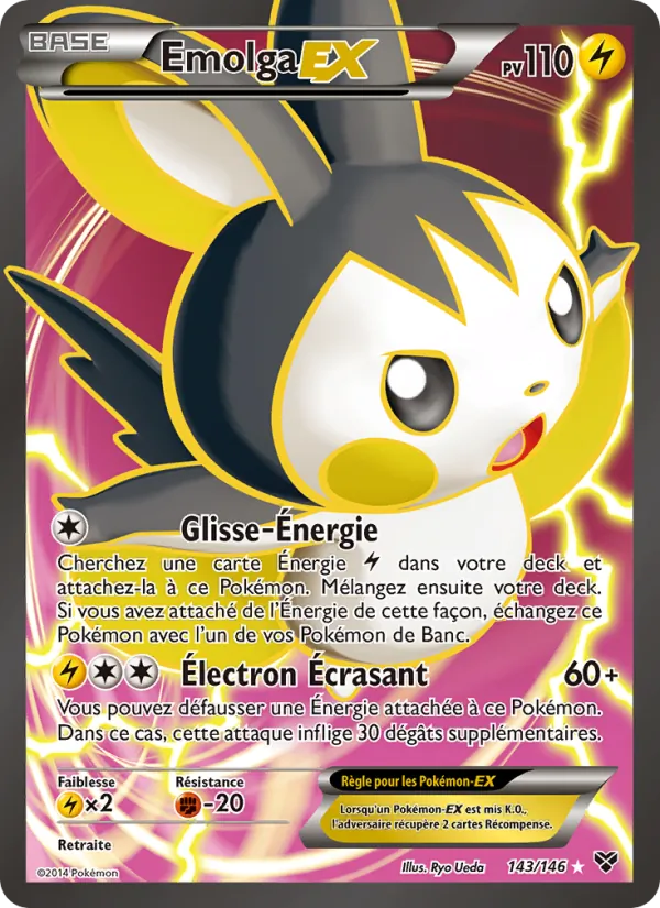 Emolga EX 143 — XY