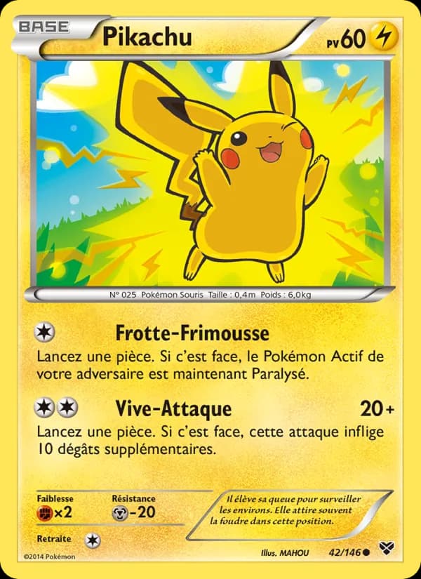 Pikachu 42 — XY