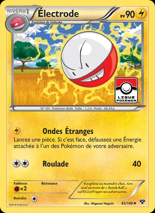 Électrode 45 — XY