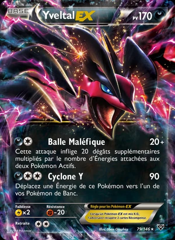 Yveltal EX 79 — XY