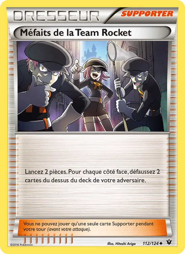 Méfaits de la Team Rocket 112 — Impact des Destins