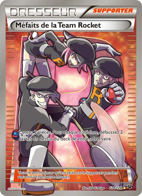 Méfaits de la Team Rocket 124 — Impact des Destins