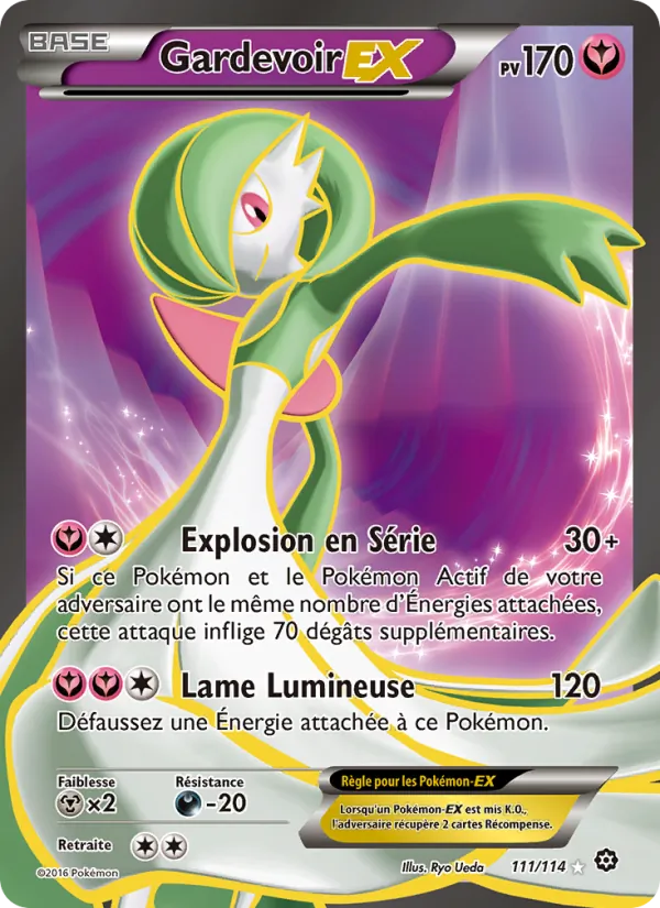 Gardevoir EX 111 — Offensive Vapeur