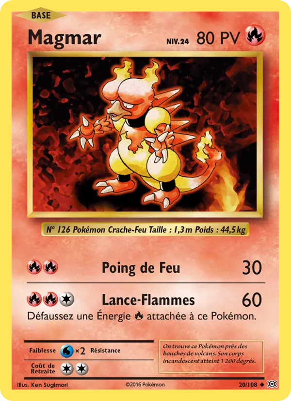 Magmar 20 — Évolutions