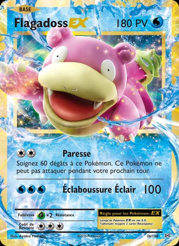 Flagadoss EX 26 — Évolutions
