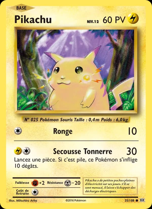 Pikachu 35 — Évolutions