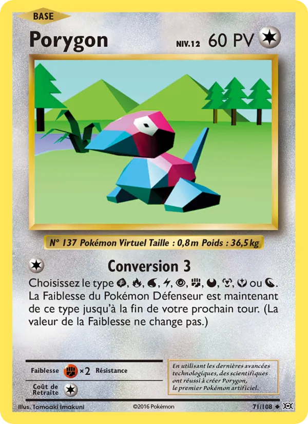 Porygon 71 — Évolutions