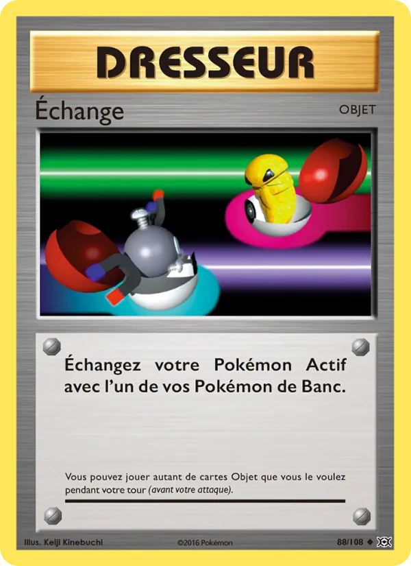 Échange 88 — Évolutions