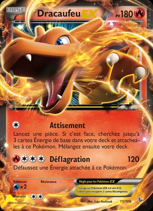 Dracaufeu EX 11 — Étincelles