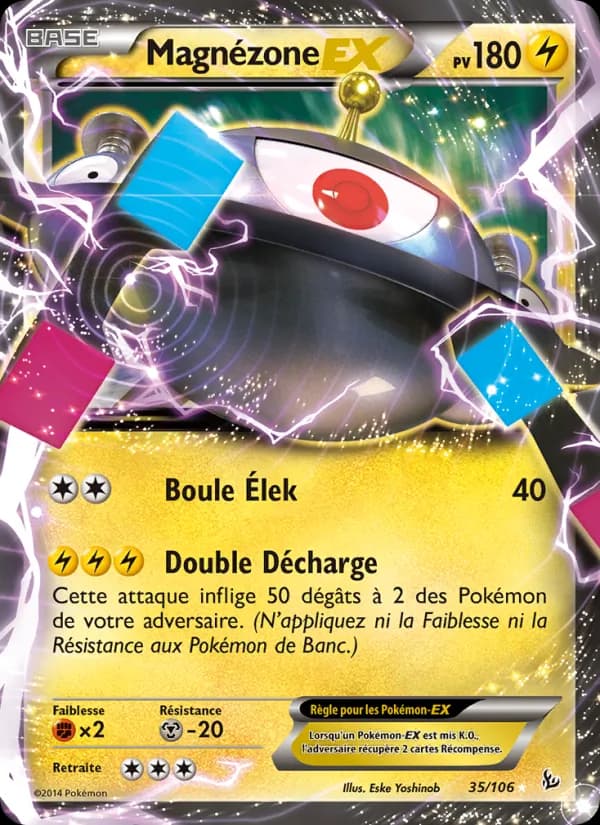 Magnézone EX 35 — Étincelles
