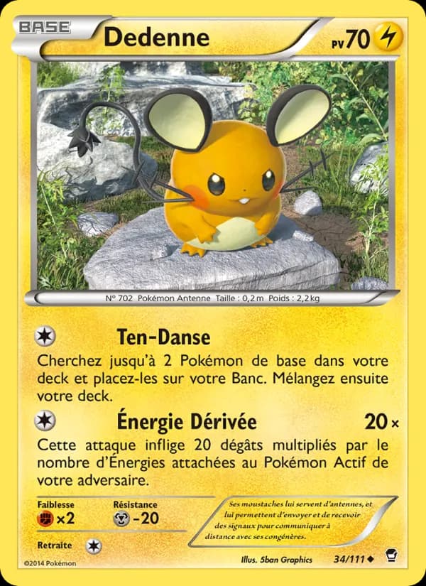 Dedenne 34 — Poings Furieux