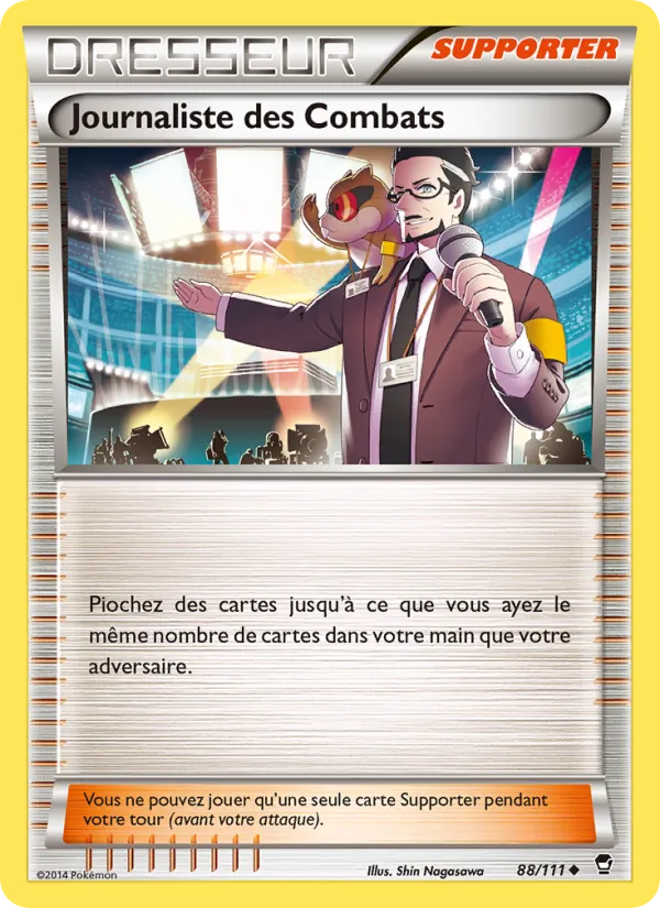 Journaliste des Combats 88 — Poings Furieux