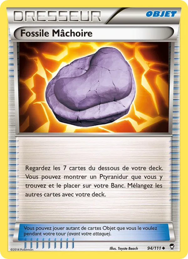 Fossile Mâchoire 94 — Poings Furieux