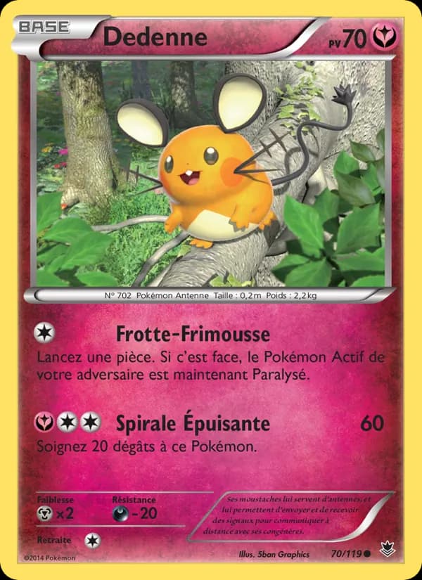 Dedenne 70 — Vigueur Spectrale