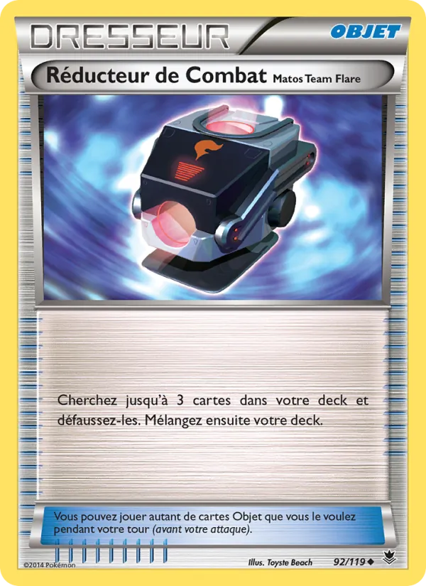Réducteur de Combat Matos Team Flare 92 — Vigueur Spectrale