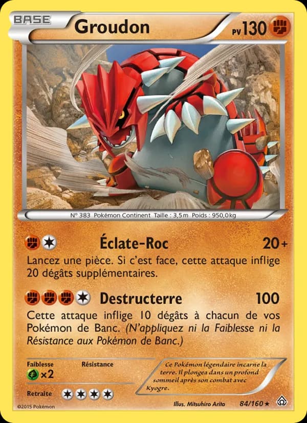 Groudon 84 — Primo-Choc