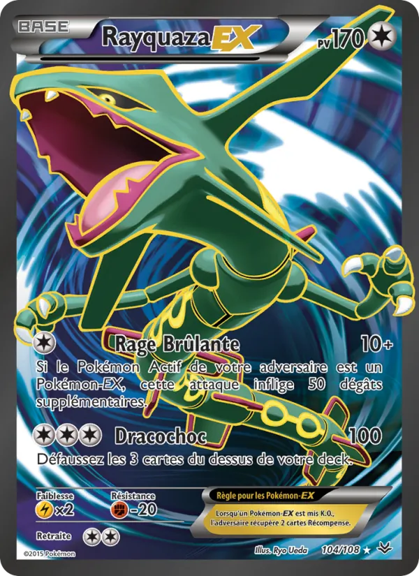 Rayquaza EX 104 — Ciel Rugissant