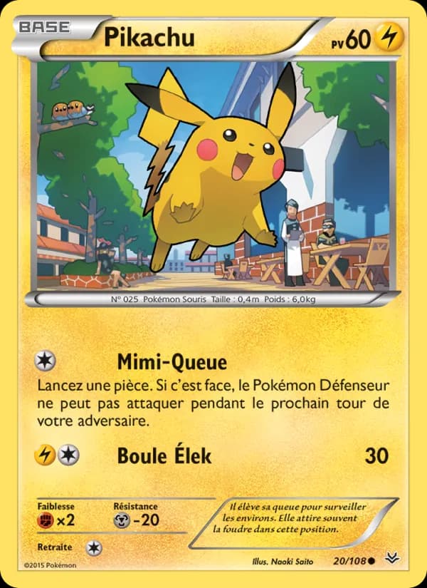 Pikachu 20 — Ciel Rugissant