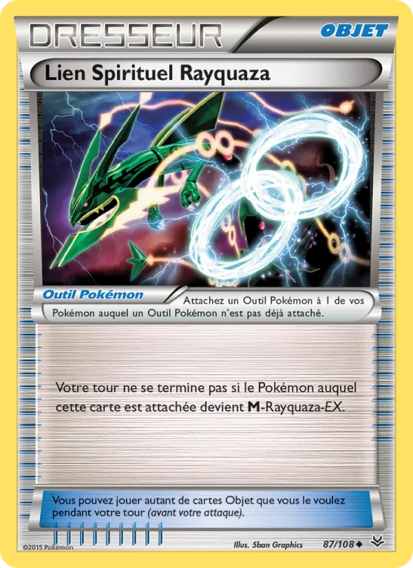 Lien Spirituel Rayquaza 87 — Ciel Rugissant