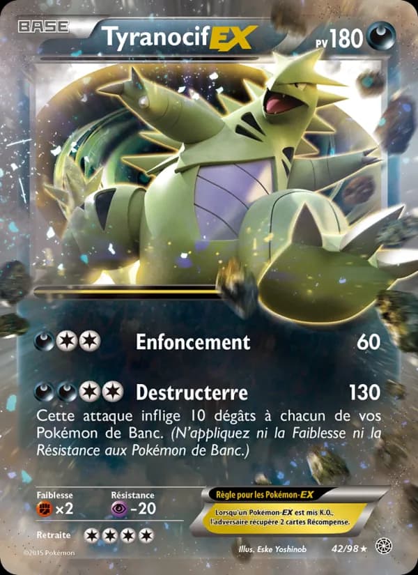 Tyranocif EX 42 — Origines Antiques