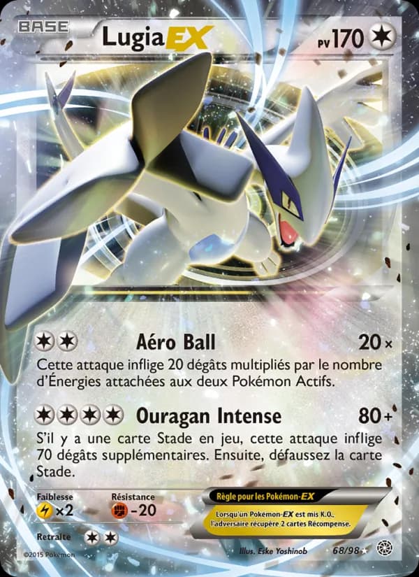 Lugia EX 68 — Origines Antiques
