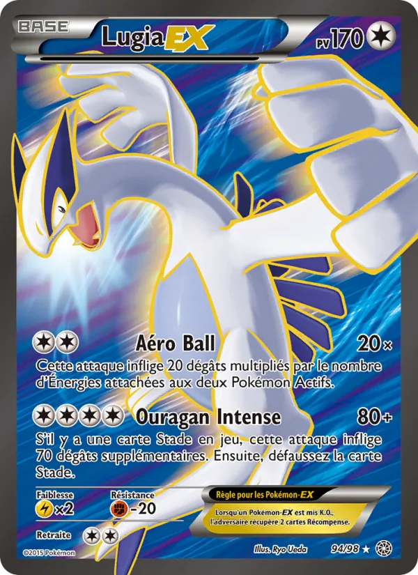 Lugia EX 94 — Origines Antiques