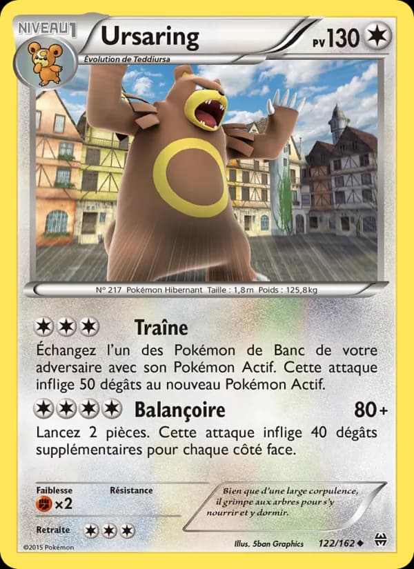 Ursaring 122 — Impulsion Turbo