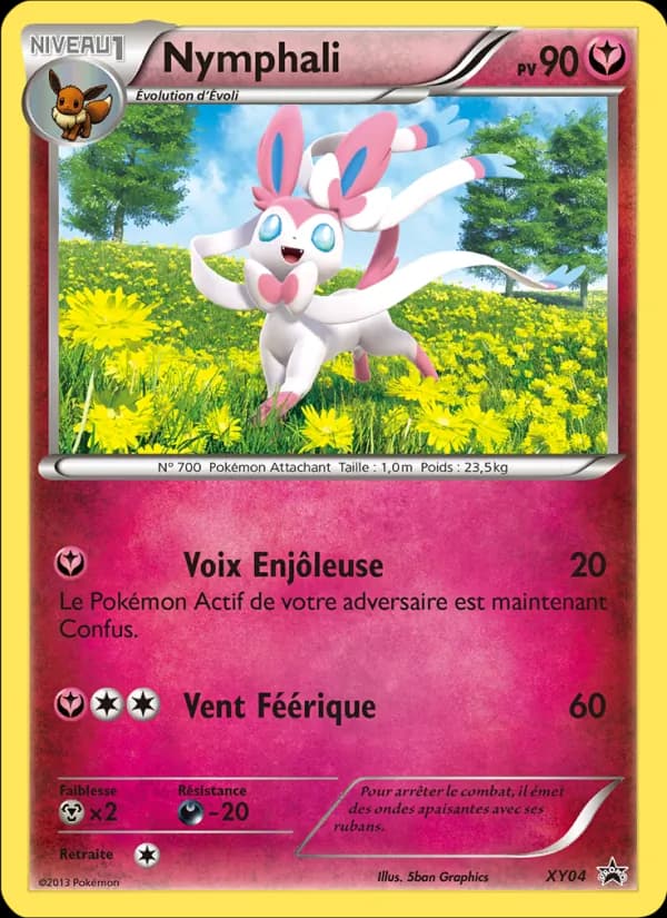 Nymphali XY04 — Promo XY