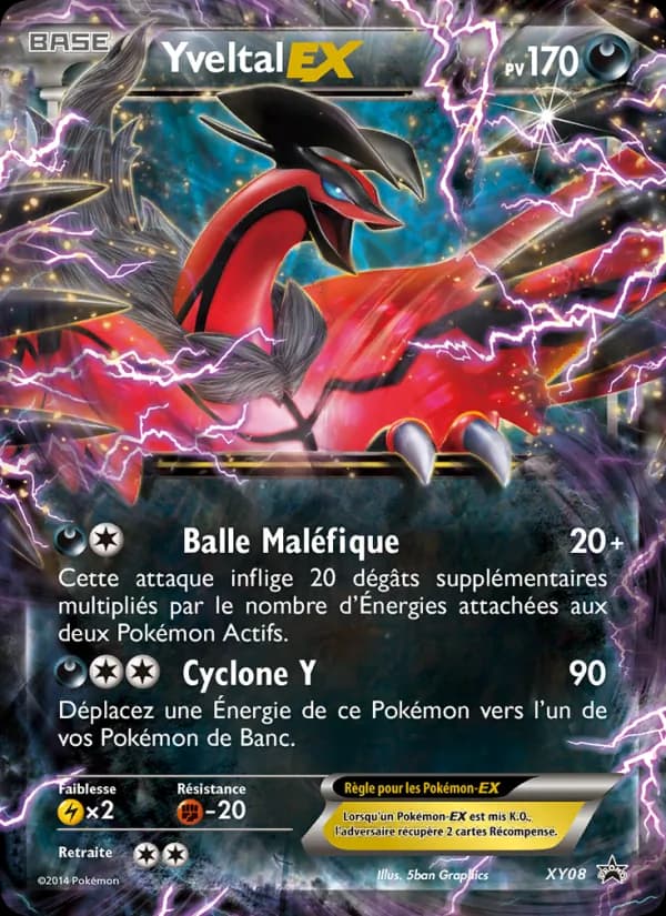 Yveltal EX XY08 — Promo XY