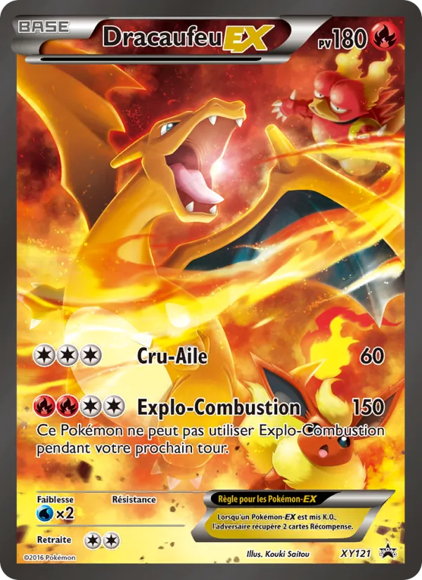 Dracaufeu EX XY121 — Promo XY