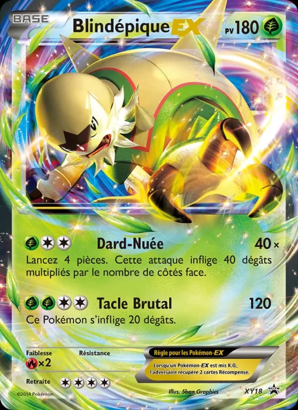 Blindépique EX XY18 — Promo XY
