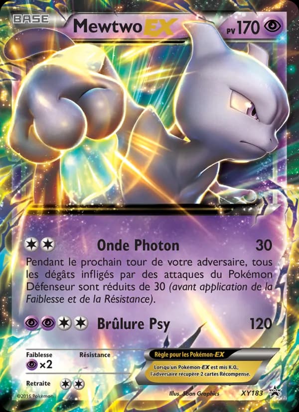 Mewtwo-EX XY183 — Promo XY