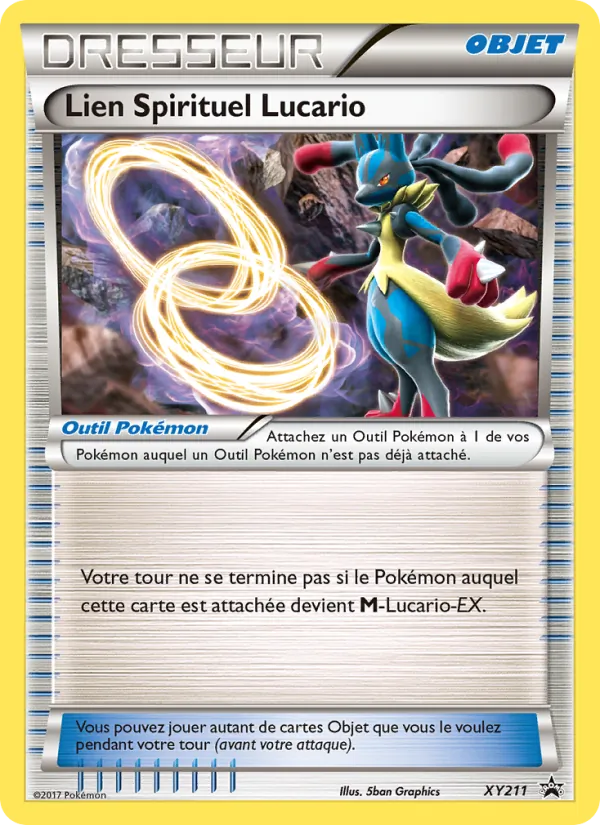 Lien Spirituel Lucario XY211 — Promo XY