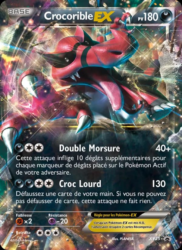 Crocorible EX XY25 — Promo XY